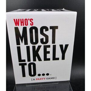 Whos Most Likely To... Adult Party Game By DSS Games - Ages 17+ Version 2.0
